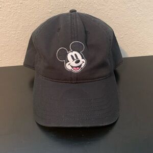 Black Mickey Mouse Baseball Cap